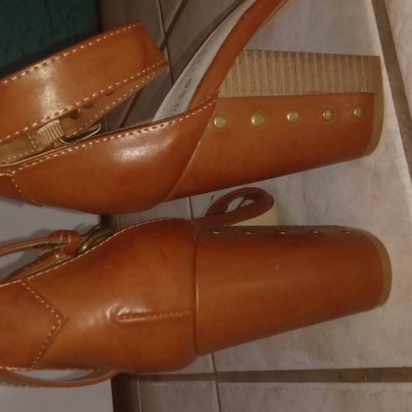 Indigo Rd Chunky Studded Heel Strappy Sandal - Picture 2 of 6